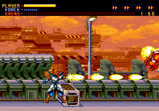 Скриншот игры Alien Soldier